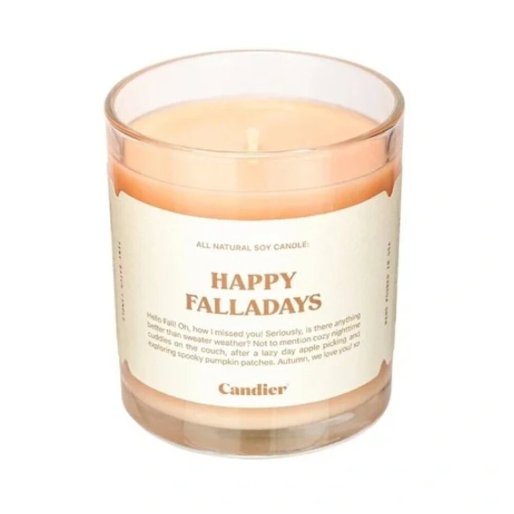 🔥3/$30 NEW Candier Ryan Porter Happy Falladays Candle 9 Oz Retail Price $34.00
